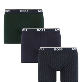 Three-Pack Power Logo Boxer Briefs
