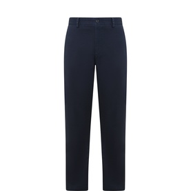 Regular-Fit Logo Badge Chinos