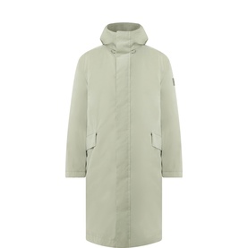 Omod Logo Badge Parka Coat
