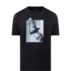Te Being Bat Logo Graphic T-Shirt