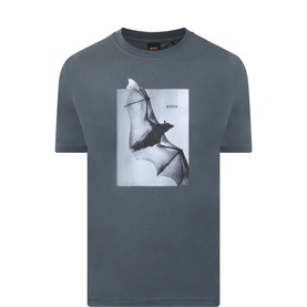 Te Being Bat Logo Graphic T-Shirt