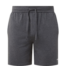 Unique Logo Marled Pyjama Shorts