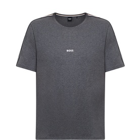 Unique Logo Marled Pyjama Top