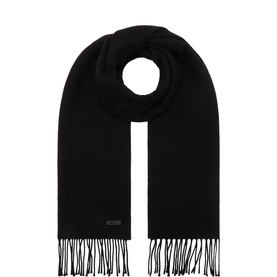 Naster Logo Fringed Scarf