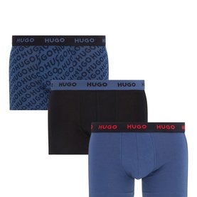 Three-Pack Logo Boxer Briefs