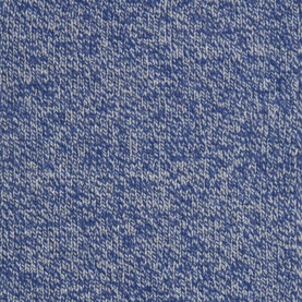 John Smedley Knit Oblong Scarf in dark blue marl cashmere-merino wool blend, close-up texture detail