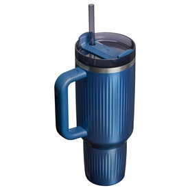The Glacial Blue Shine Quencher&reg; H2.0 Fluted Tumbler 1.18L
