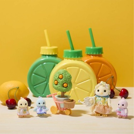 Citrus Bird Family Set