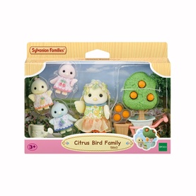 Citrus Bird Family Set