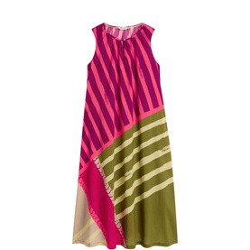 Aggie Striped Flared Dress
