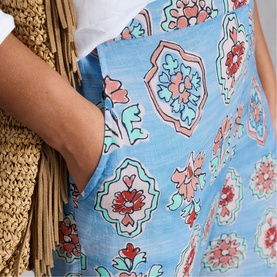 Ally Floral Wide Leg Trousers