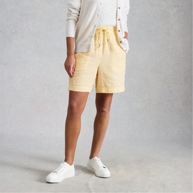 Belle Striped Linen Shorts