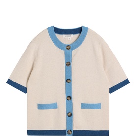 Charlotte Contrast Trim Cardigan