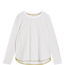 Clara Texture Striped Top
