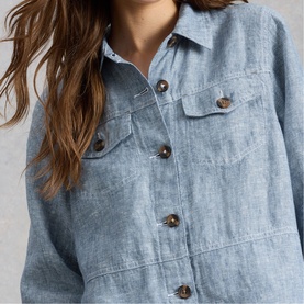 Camille Linen Overshirt
