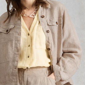 Camille Linen Overshirt