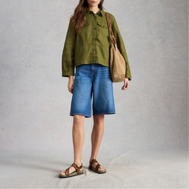 Camille Linen Overshirt