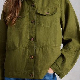 Camille Linen Overshirt