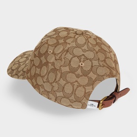Signature Jacquard Logo Baseball Cap