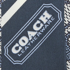 Textured C Monogram Skinny Scarf