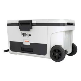 FrostVault 65QT/61L Wheeled Cooler with Dry Zone Cloud White