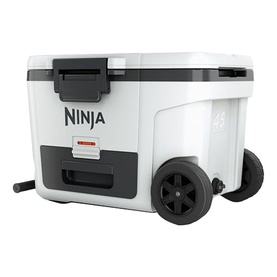FrostVault 45QT/42L Wheeled Cooler with Dry Zone Cloud White