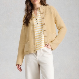 Gigi Washed Ribbed Cardigan