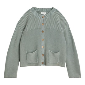 Gigi Washed Ribbed Cardigan