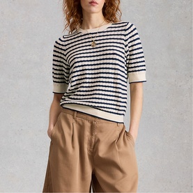 Holly Pointelle Knitted Top