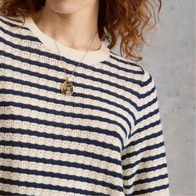 Holly Pointelle Knitted Top