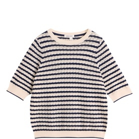 Holly Pointelle Knitted Top