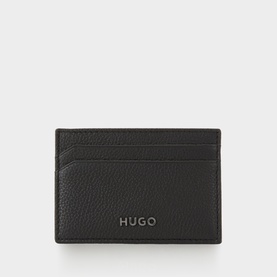 Huke Logo Leather Cardholder