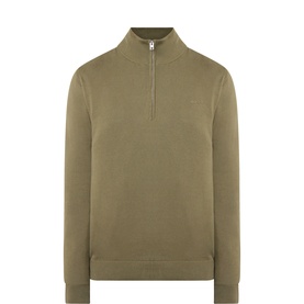 San Quintus-C2 Logo Half-Zip Sweater