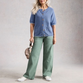 Isabella Patch Pocket Cardigan