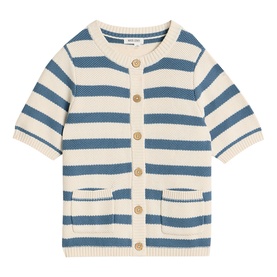 Isabella Striped Patch Pocket Cardigan