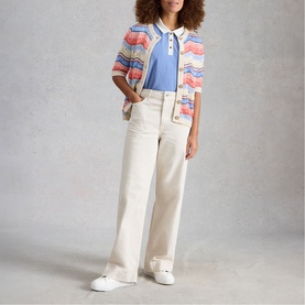 Isabella Wavy Knitted Cardigan