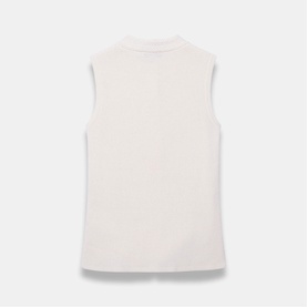 Single-Breasted Knit Waistcoat