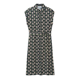 Kalinda Printed Shirt Dress