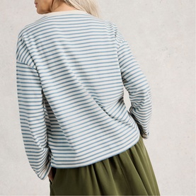 Kim Striped Long-Sleeved Top