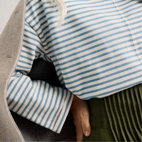 Kim Striped Long-Sleeved Top