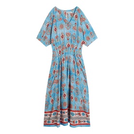 Kate Floral Flared Dress