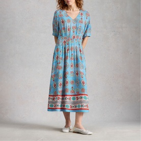 Kate Floral Flared Dress