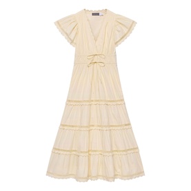 Ruffle Flared Dress
