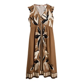 Lorna Printed Flared Dress