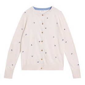 Lulu Embroidered Heart Cardigan