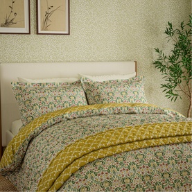 Little Chintz Duvet Set Green