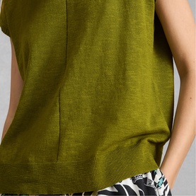 Nova Ribbed Trim Top