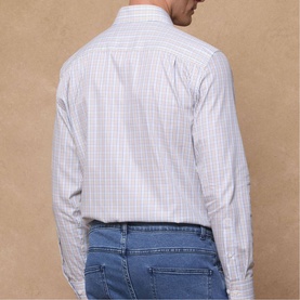 Nephin Check Print Shirt