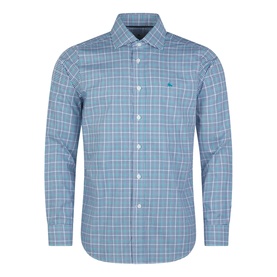 Nephin Check Print Shirt