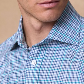 Nephin Check Print Shirt